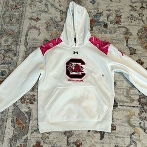 Under Armour South Carolina Gamecocks breast cancer sweatshirt